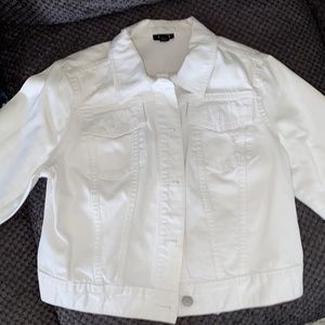 White Jean Jacket